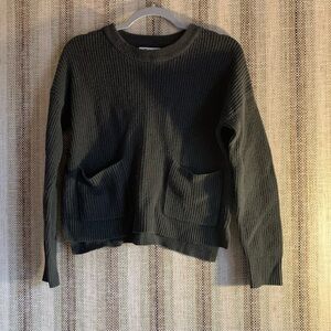 Madewell Sweater Green Womens Size XS Winter Clothing Pullover Shirt Fall Indie